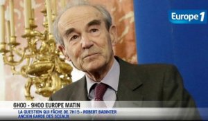 Badinter : "Cet acte de terrorisme s'inscrit dans une continuité"