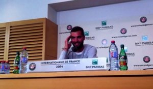 Roland Garros 2014 : Benoit Paire en conf presse