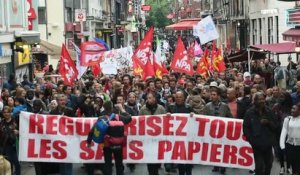 Manifestation contre le Front national à Lille
