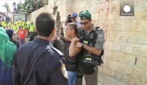 Affrontements à Jérusalem lors de la fête des drapeaux