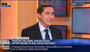 Direct de Gauche: François Hollande compte-t-il sur les Bleus pour faire remonter sa cote de popularité ? - 29/05