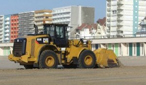 Le Touquet : un bar de plage inondé lors des grandes marées