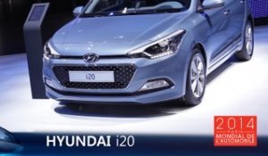 La Hyundai i20 en direct du Mondial de l'Auto 2014