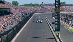 Ryan Hunter-Reay remporte les 500 Miles d’Indianapolis in extremis