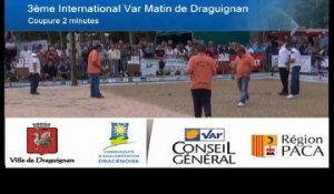 Finale de l'International à pétanque de Draguignan - 2014