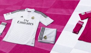 Adidas dévoile le nouveau maillot du Real Madrid