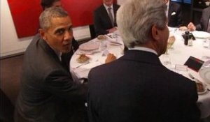 Débarquement: Obama et Hollande réunis pour un dîner officiel au "Chiberta" - 05/06