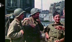 Les premières heures du D-Day en couleurs