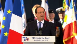 Cérémonie internationale d'hommage aux victimes de la bataille de Normandie #DDay70