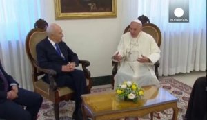 Vatican : Israéliens et Palestiniens prient avec le pape François