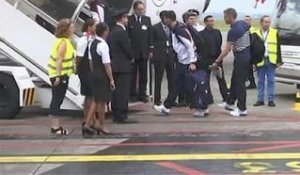 Mondial: les Bleus montent dans l'avion pour rejoindre le Brésil - 09/06