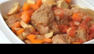Recette de Sauté de veau à la tomate - 750 Grammes