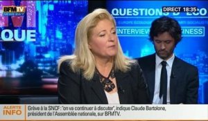 BFM Politique :  L'interview BFM Business, Claude Bartolone répond aux questions d'Hedwige Chevrillon - 15/06 2/5