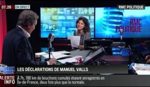 RMC Politique : Les limites de la déclaration de Manuel Valls devant le conseil national du parti socialiste – 16/06
