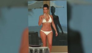 Kim Kardashian en bikini au Mexique