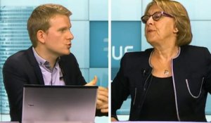 Réforme territoriale: «L'essentiel ce sont les compétences», pour Marilyse Lebranchu #DirectPolitique