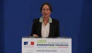 Ségolène Royal présente le projet de loi de programmation pour la transition énergétique : "Pour un nouveau modèle énergétique Français" (REPLAY)