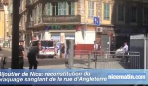 Bijoutier de Nice: reconstitution du braquage sanglant de la rue d'Angleterre