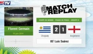 Uruguay - Angleterre : Le Match Replay avec le son RMC Sport !