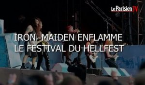 Iron Maiden embrase le festival du Hellfest