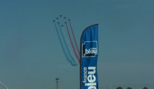 la patrouille de France au meeting de Cazaux