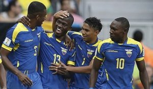 Présentation de l'Equateur avant le 3ème match de l'Equipe de France