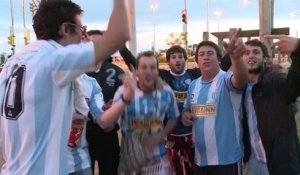 Les Argentins envahissent Porto Alegre et célèbrent Messi