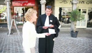 Arras : manifestation des avocats