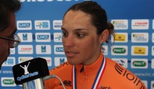Chpt de France - Futuroscope - Fanny Riberot 3e et médaille de bronze de la course sur route