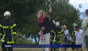 Grenoble : les naufragés du téléphérique hélitreuillés