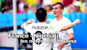 France - Nigéria : les notes de Valbuena