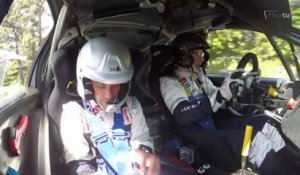 Eric Camilli en caméra embarquée au Rallye d'Antibes