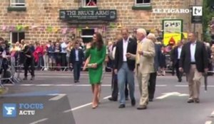 Kate et William donnent le départ du Tour de France