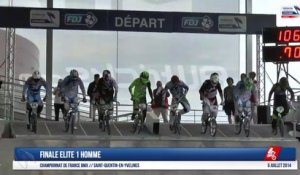 Finale ELITE 1 HOMME Championnat de France BMX 2014 Saint-Quentin-En-Yvelines
