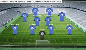 L'équipe type des joueurs de L1 sans contrat !