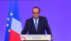 François Hollande : "La dialogue social a fait ses preuves"