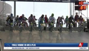 Finale Homme 30 ans et plus Challenge National BMX Saint-Quentin-En-Yvelines