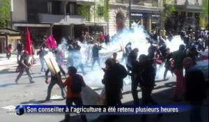 Rodez: visite mouvementée pour François Hollande
