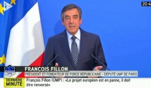 François Fillon- "l'UMP est atteinte dans sa crédibilité"