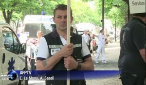 Paris: les ambulanciers manifestent et demandent des négociations