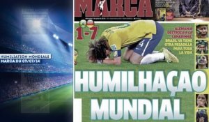 La presse mondiale sous le choc de l’humiliation du Brésil