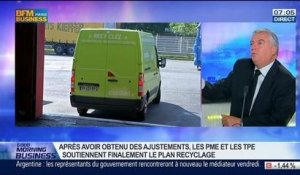 Ajustement des PME de recyclage en France, Jean-Luc Petithuguenin, dans GMB - 08/07