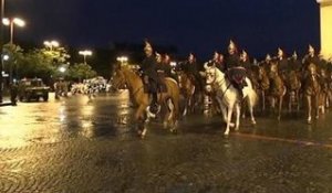 La Garde républicaine répète pour le défilé du 14 Juillet - 10/07