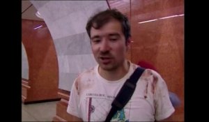 Catastrophe du métro de Moscou: "Un grand choc m'a soulevé, tout le monde est tombé"