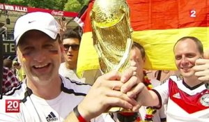Coupe du monde : retour triomphal de la Mannschaft à Berlin