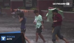 Le typhon Rammasun se rapproche des Philippines