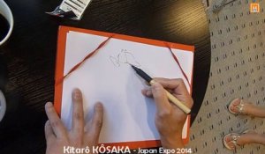 Dédicace Kitarô KÔSAKA , studio Ghibli, Japan Expo 2014