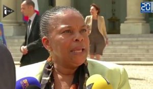 Christiane Taubira conseille à l'opposition de réviser son code pénal