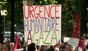 France : des centaines de manifestants solidaires de Gaza