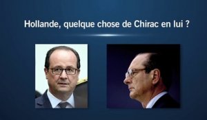 VIDEO - Hollande, quelque chose de Chirac en lui ?